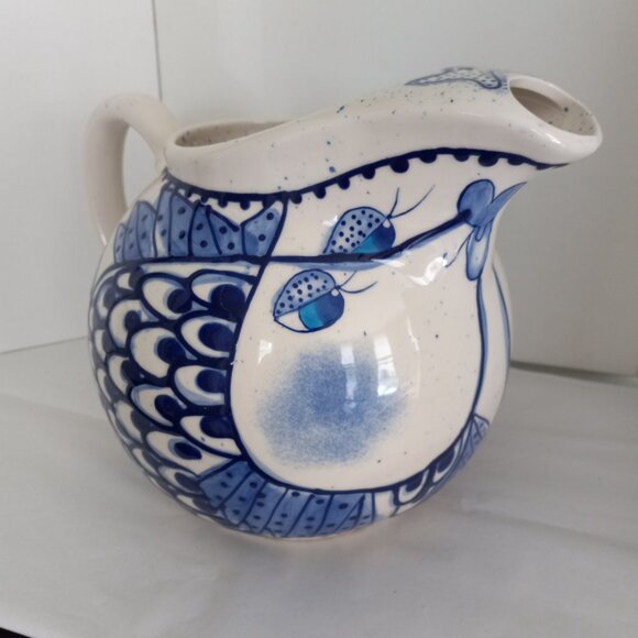 Pitcher by Diane Blue/White Fish, Theme Come Dream with Me - Picture 2 of 9